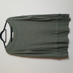 We The Free Oversized Knit Green Sweater XS